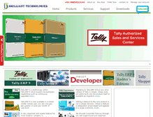 Tablet Screenshot of brillianttechnologies.net